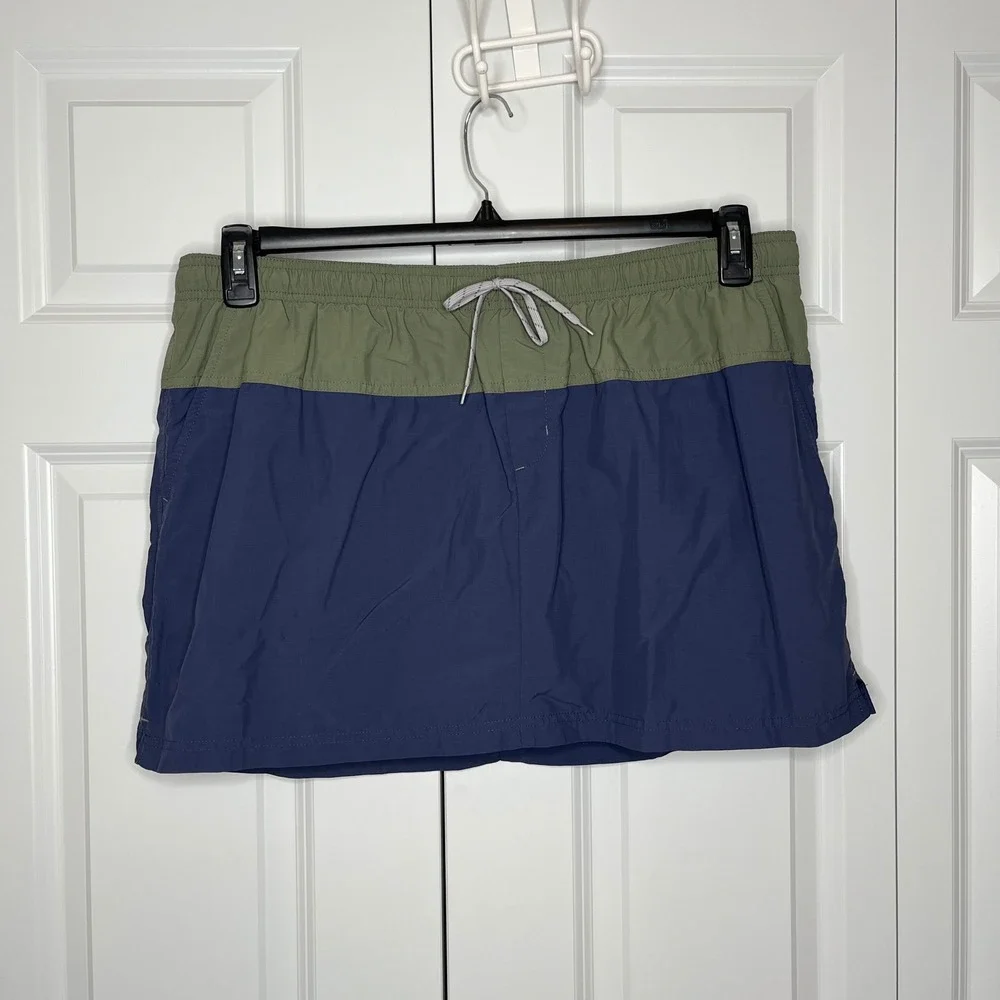 Columbia Sandy River Skort Blue Green XL Athleisure Hiking‎